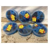 6 Danielson swivel snap brass dial box