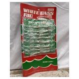Vintage "White Bass Rig" fishing tackle set