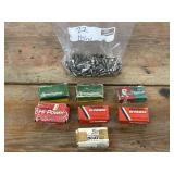 9 Boxes & Various .22 Ammo Bullets, Vintage