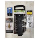 Tools- Pittsburgh Socket Set (Missing 1), HSS