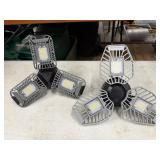 2 LED Folding Fan Style Lights, New Out of