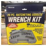Pittsburgh 28 Piece Ratcheting Squeeze Wrench