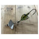 Vintage Fred Arbogast Hawaiian Sputter Fuss Lure