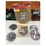 Wire Wheel Brushes & Saw Blades Bundle