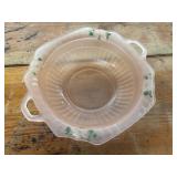 Vintage Anchor Hocking pink depression glass