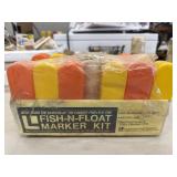 Fish-N-Float Marker Kit. 12 markers and Nylon