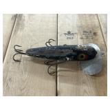 Vintage Wooden Topwater Fishing Bait Lure