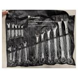 Pittsburgh 16pc Combination Open & Box End Wrench