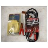 Booster Cables & Tow Strap, New