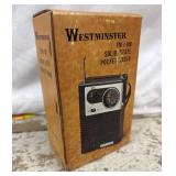 Vintage Westminster Model M369 FM/AM Solid State