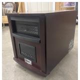 EZ-HEAT Infrared Quartz Heater. Has Wheels, is