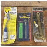 Multi-Wrech, 4-in-1 ScrewDriver, and Professional