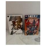 Lot of 2 Marvel Avengers hardcover books.Both