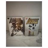 Lot of 2 Marvel Avengers hardcover books.Both