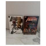 Lot of 2 Marvel Avengers hardcover books.Both