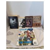 Lot of 4 Anime books and a magazine