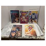 Lot of 5 Dooms comic books