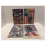 Lot of 7 DC Lobo comic books.  All are in bags