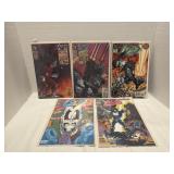 Lot of 10 DC Lobo comic books.  All are in bags