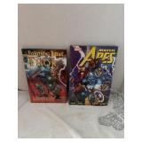 Lot of 2 Marvel hardcover books.Both are brand