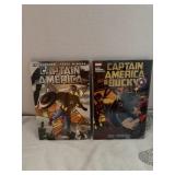Lot of 2 Marvel Captain America hardcover