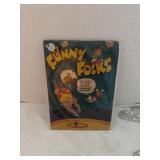 Vintage Funny Folks comic book number 3.  Comic
