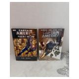 Lot of 2 Marvel Captain America hardcover