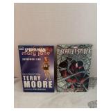 Lot of 2 Marvel Spiderman hardcover books.Both