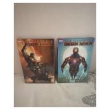 Lot of 2 Marvel Iron Man hardcover books.Both