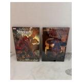 Lot of 2 Marvel Spiderman hardcover books.Both