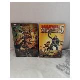 Lot of 2 Marvel Zombies hardcover books.Both