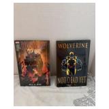 Lot of 2 Marvel Wolverine hardcover books.Both