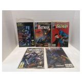Lot of 10 Batman Comic books.  All are in bags