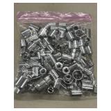 HUGE Bundle of Assorted Metal Wrench Sockets