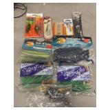 A Bundle of Fishing Accessories, Lures,