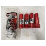 4 No Spill Oil Spouts with Enviro-Flo Flex Tubes