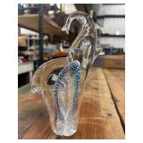 Handblown Murano-Style Elephant Figurine, Made in