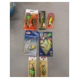 A Bundle of Vintage Hard Plastic Fishing Lures,