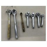 Bundle of 7 Assorted Unmarked Ratchets