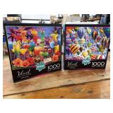Two Vivid Collection (1000)pc Puzzles