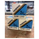 3 Boxes of Vintage Federal Game 20g Shot Gun