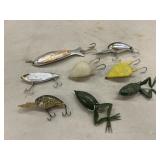 Bundle of Various Fishing Lures, Frog Lures,