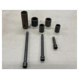 Impact Sockets and Extension Bars