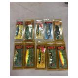 Bundle of (Rapala) Minnow Spoons, Various Types