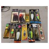 Bundle of Various Fishing Lures, Brands, like