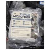 12-PACK MICRO FIBER GRAY RAGS. 20 PACKS