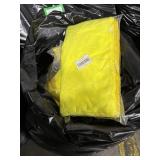 YELLOW MICROFIBER TOWELS. 16ï¿½ X 16ï¿½. 12 PER PACK.