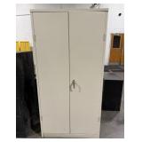 Tan Industrial Storage Cabinet - 36 x 24 x 72" No