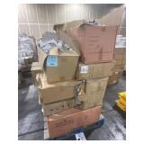 LARGE BUNDLE OF SAFETY GOGGLES. ALL APPEAR TO BE