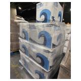 PALLET OF 13 CASES. 1-PLY BATHROOM TISSUE. 1000